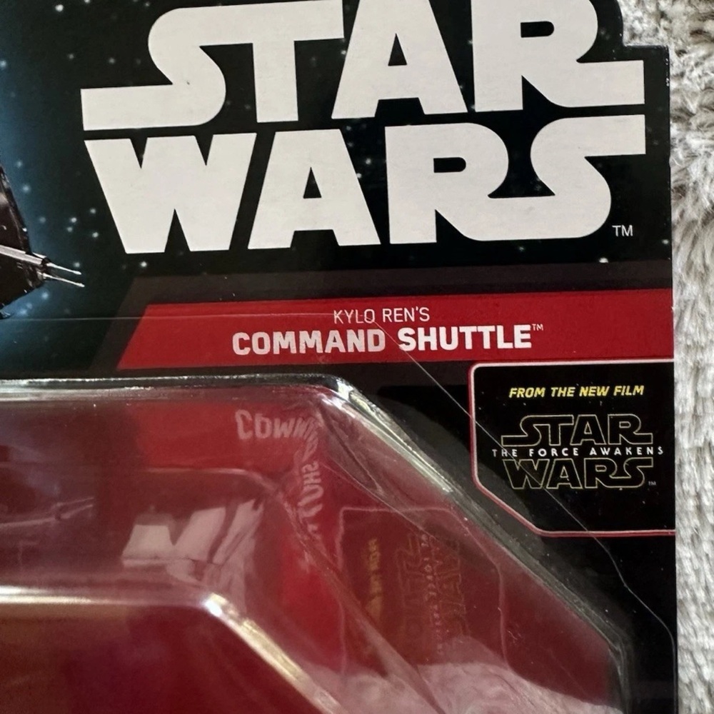 2014 Hot Wheels Star Wars Kylo Ren’s Command Shuttle Forces Awakens CKJ68 NIB - Picture 4 of 6